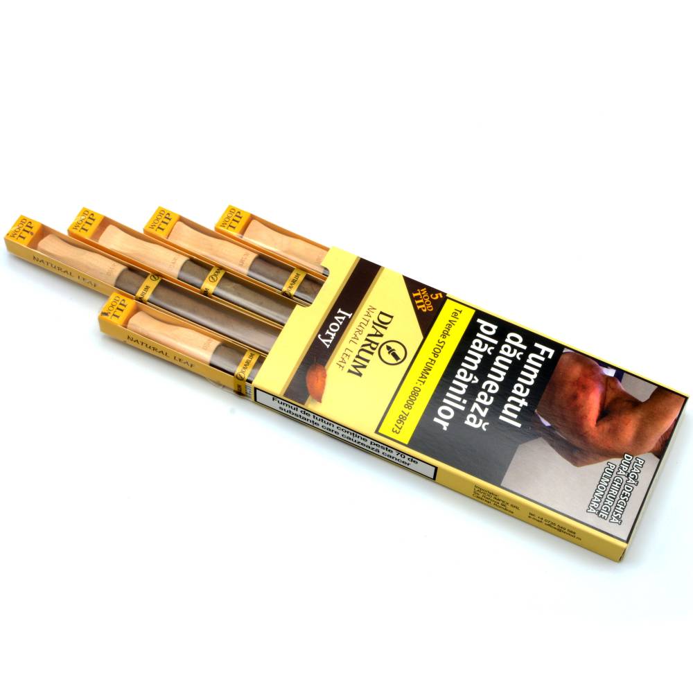 Djarum Wood Tips Ivory (Vanilla) (5)