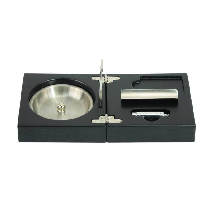Scrumiera tigari de foi Black Oak + cutter 1080 