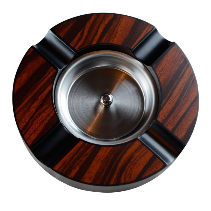 Scrumiera tigari de foi Round Ebony 1134 