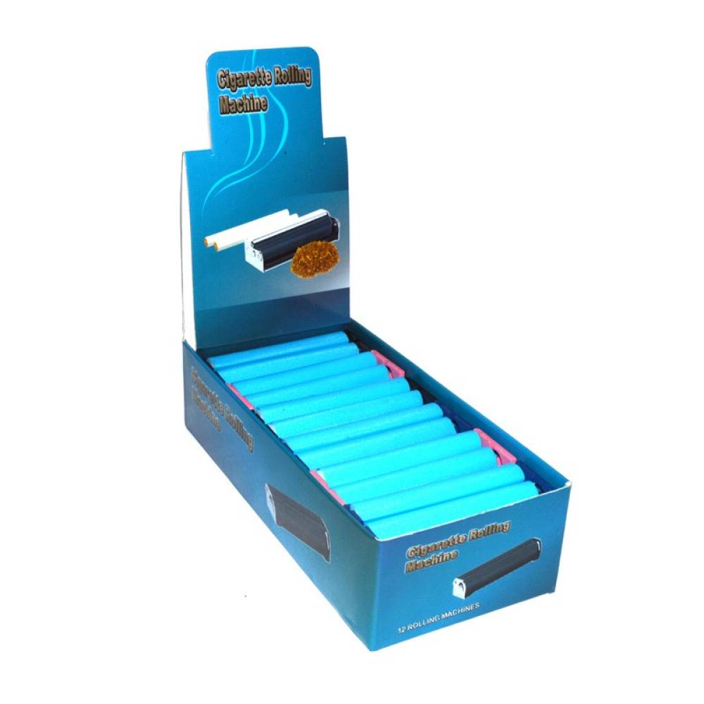 Aparat rulat tigarete metal Blue 70 mm. / Toro