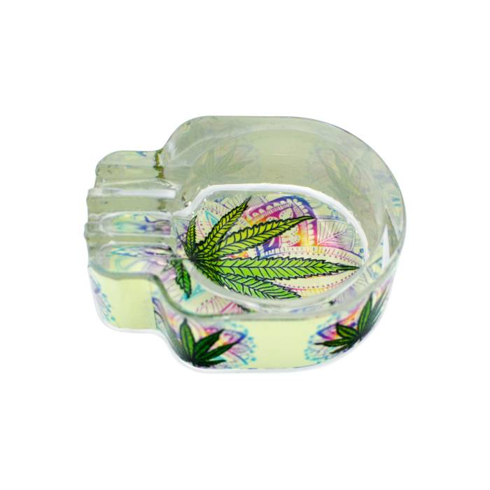 Scrumiera Glow Glass Skull / Toro