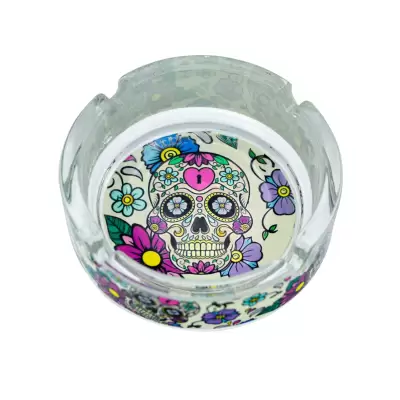 Scrumiera Glow Glass Round / Toro