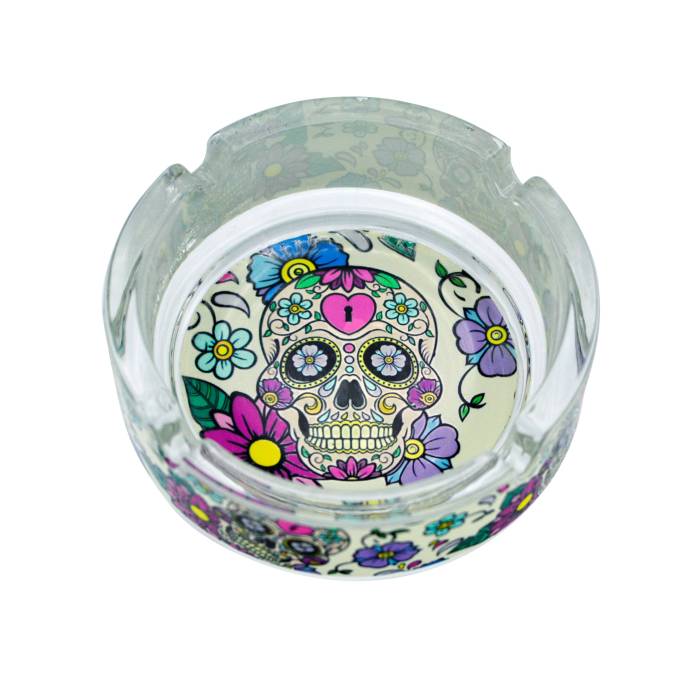 Scrumiera Glow Glass Round / Toro
