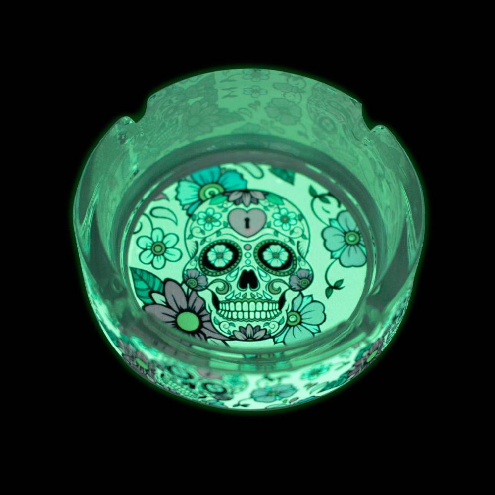 Scrumiera Glow Glass Round / Toro