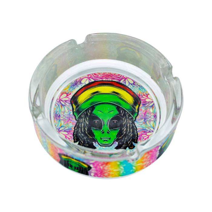 Scrumiera Glow Glass Round / Toro
