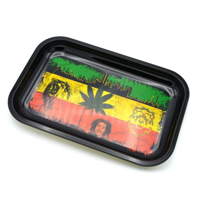 Set (tava rulat+site+grinder+minipipa+pillbox) Rasta / Toro