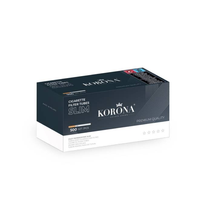 Tuburi cu filtru pt.tigarete Slim Korona (500)