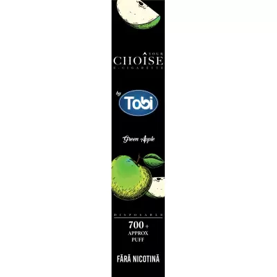 Tigareta electronica 0mg/ml Green Apple Choise by Tobi
