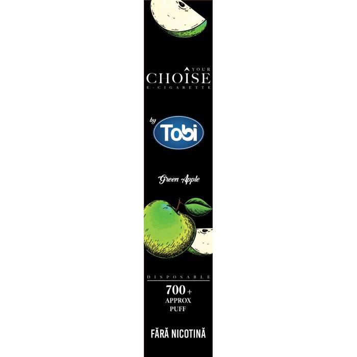 Tigareta electronica 0mg/ml Green Apple Choise by Tobi