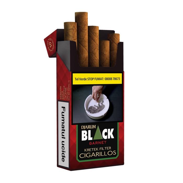 Djarum Black Garnet Filter Cigarillos (10)