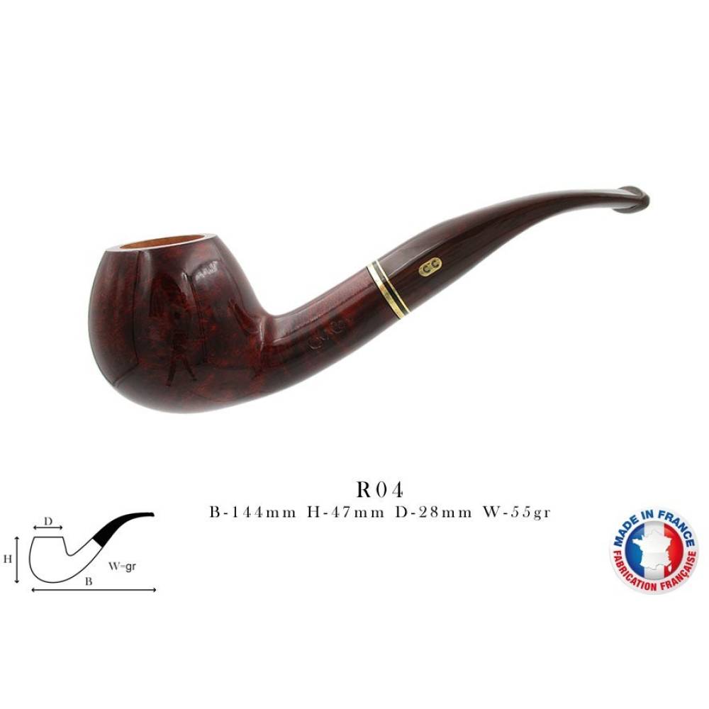 Pipa Montbrillant Smooth (R04) 9mm / Chacom