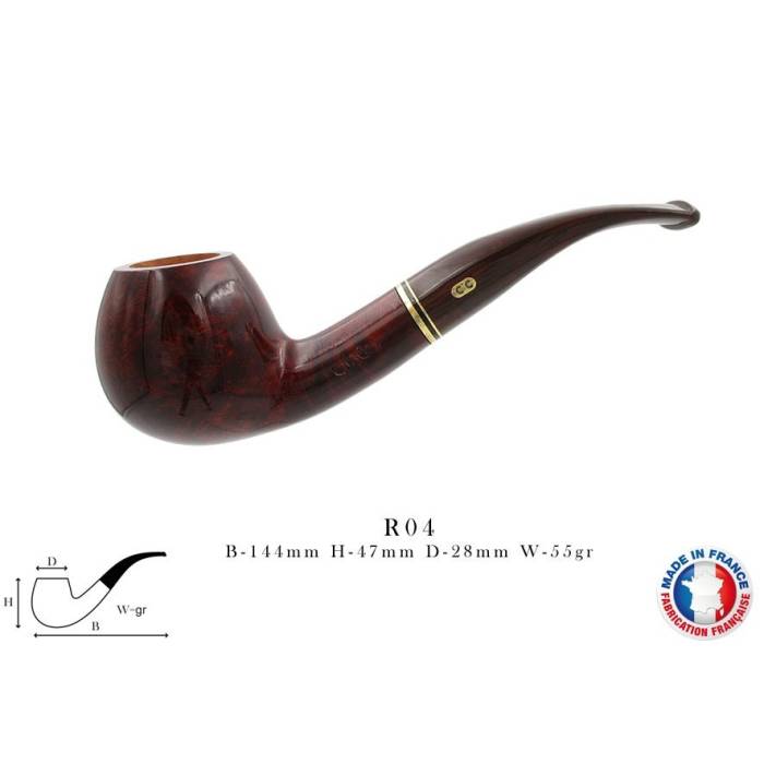 Pipa Montbrillant Smooth (R04) 9mm / Chacom