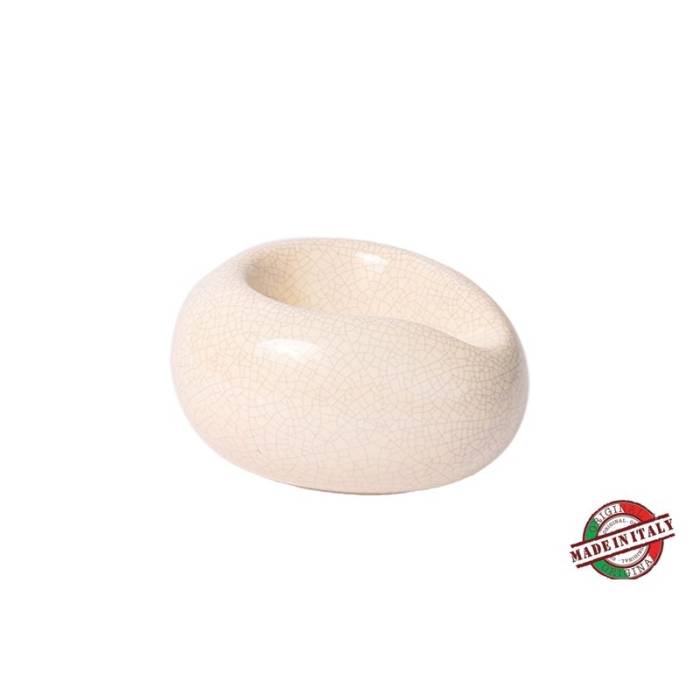 Suport ceramic pipa White / Chacom