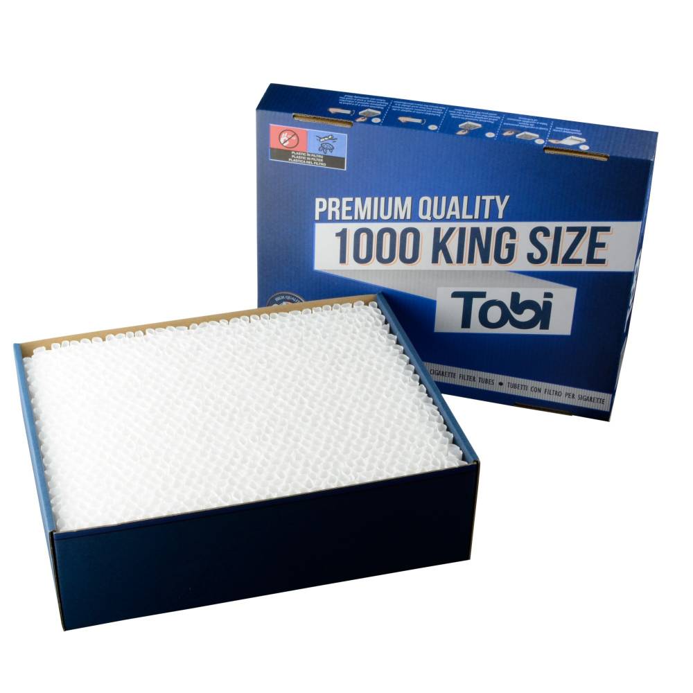 Tuburi cu filtru pt.tigarete TOBI  (1000)