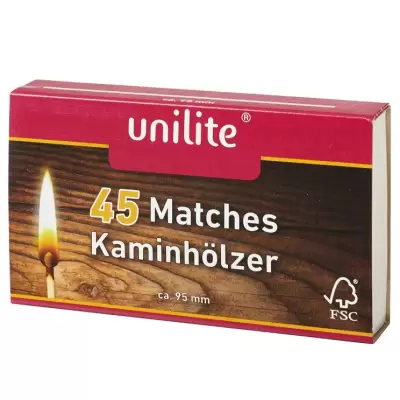 Chibrituri 9.5 cm. UNILITE
