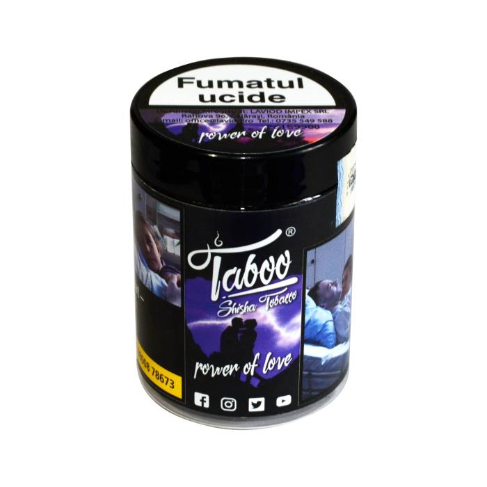 Tutun narghilea "Power of Love" (pepene galben, fructul pasiunii, menta) Taboo (50g)