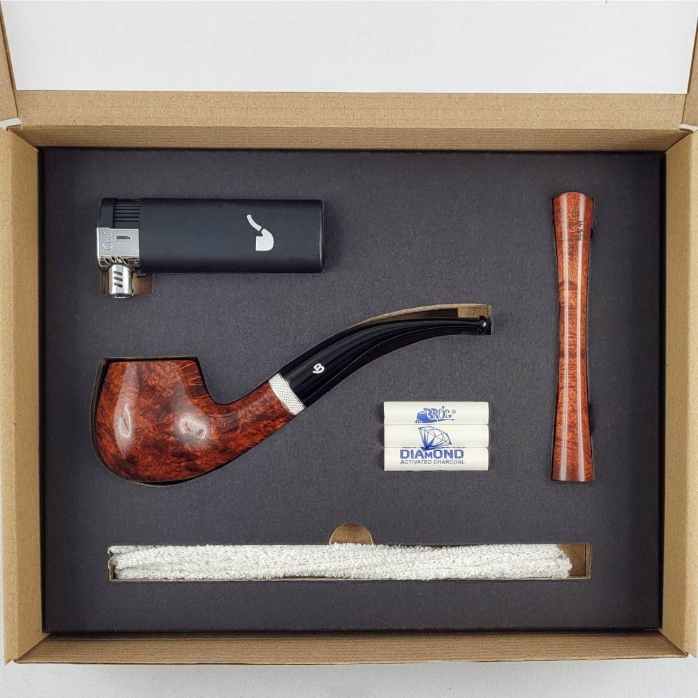 Set pipa Bent Starter Briar / Mr. Brog
