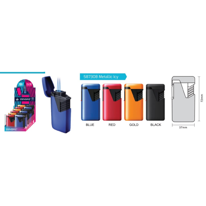 Bricheta Twin Jet Metallic Icy Colors 12 Zengaz