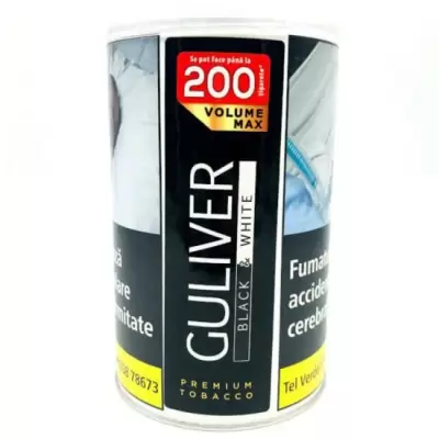Tutun tigari Guliver Black&White (90g)