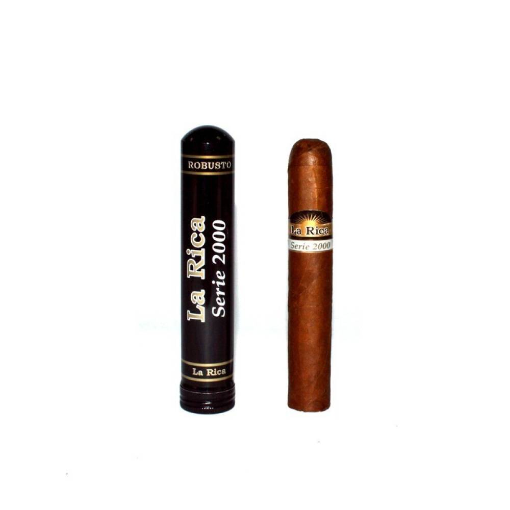 La Rica Serie 2000 Habano Robusto Tubos (10)