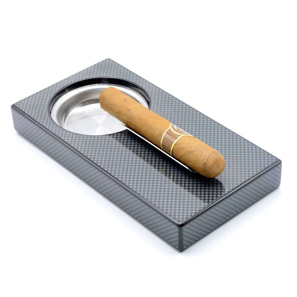 Scrumiera tigari de foi Rectangle Carbon Fiber 1165 