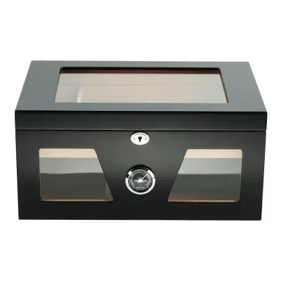 Umidor Glasstop & Window Black 1196 (100 tig.) 