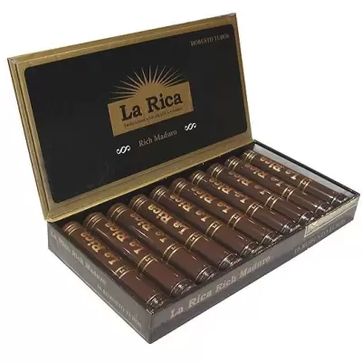 La Rica Maduro Robusto Tubos (10)