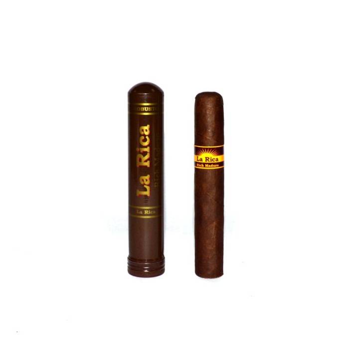 La Rica Maduro Robusto Tubos (10)