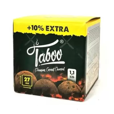 Carbuni narghilea cocos Taboo (1,1 kg.)