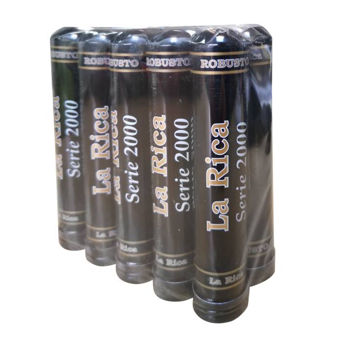 La Rica Serie 2000 Habano Robusto Tubos Bundle (10) - Refill