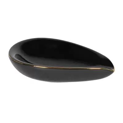 Scrumiera ceramica tigari de foi Black / Cig-R