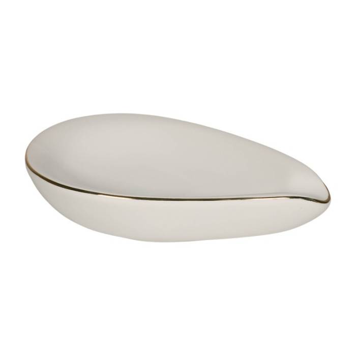 Scrumiera ceramica tigari de foi White / Cig-R