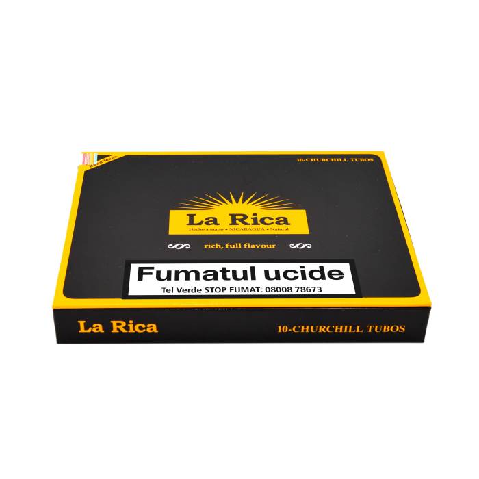 La Rica Natural Connecticut Churchill Tubos (10)