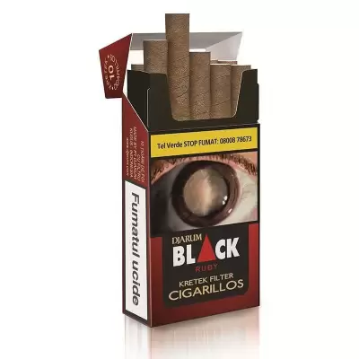 Djarum Black Ruby Filter Cigarillos (10)