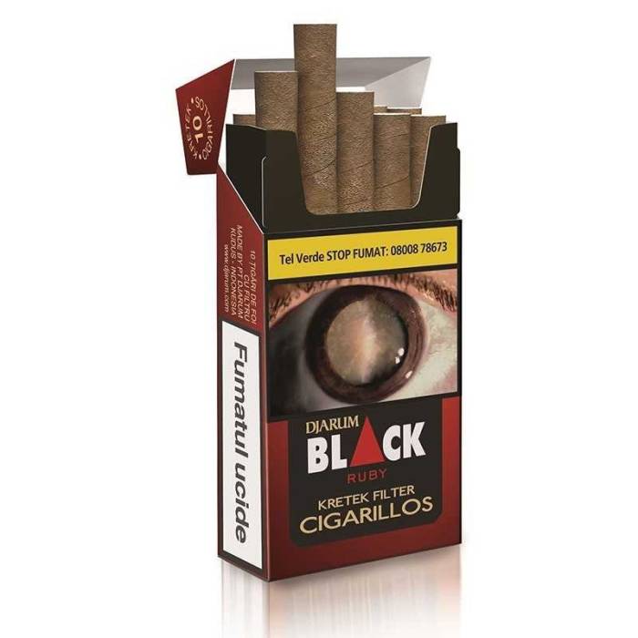 Djarum Black Ruby Filter Cigarillos (10)